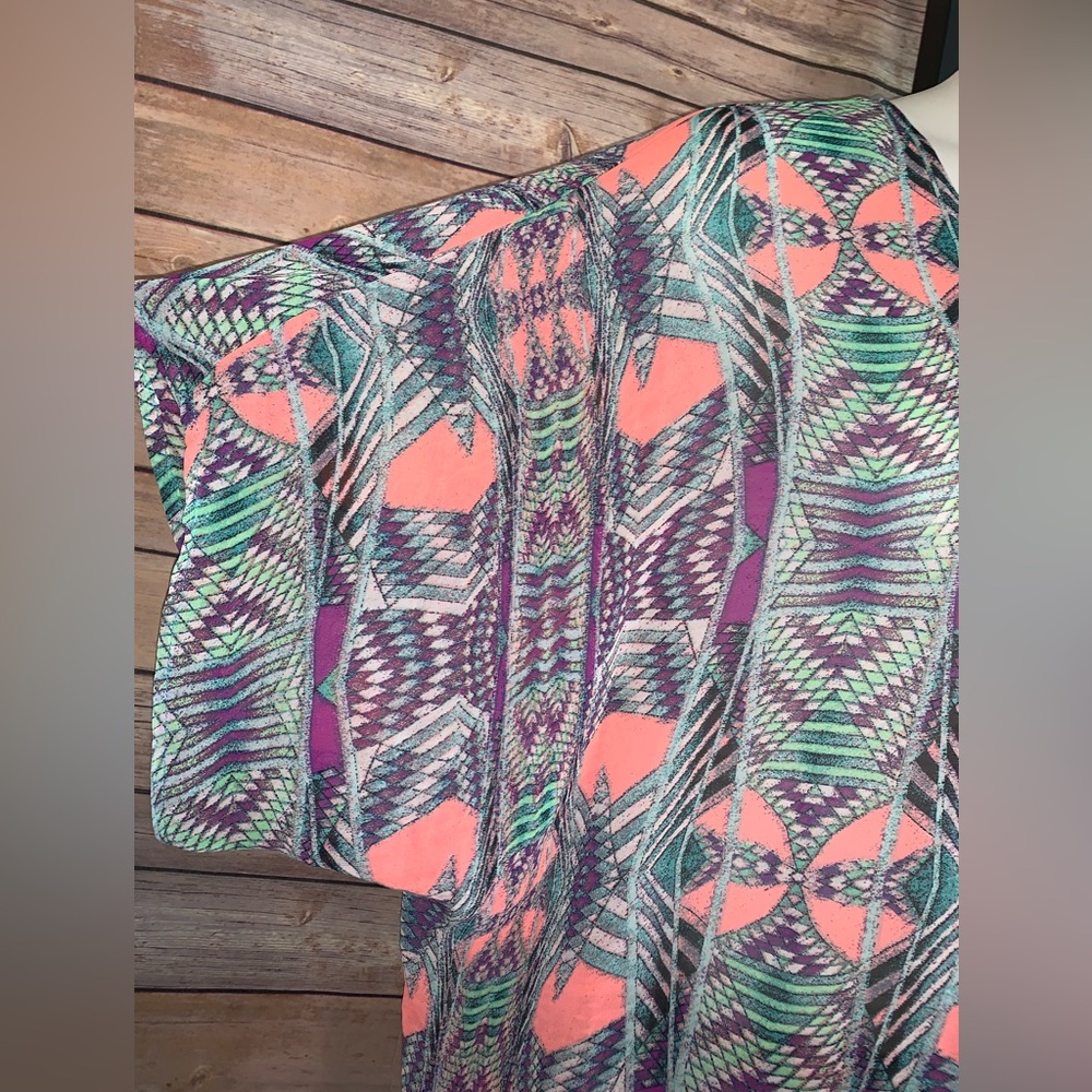 Colorful Patterned Cardigan - Size - Picture 4 of 7